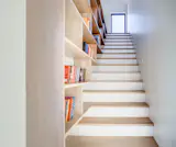 Stairs with built-in library