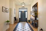 Hallway and Porcelain Tile Floor  Photo 6 of 69 in The Farmhouse by the Golf Course by Construction Memphré