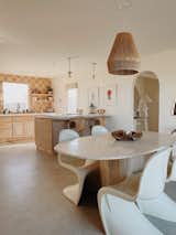 Dining table & kitchen. 