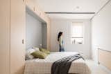 Bedroom, Bed, Ceiling Lighting, Wall Lighting, and Porcelain Tile Floor  Photo 8 of 23 in BEYOME Lavapiés by Enorme Studio