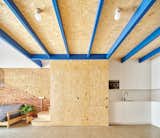 Kitchen, Ceiling Lighting, and Concrete Floor  Photo 3 of 17 in 105JON - Renovation of a row house in the Vallès by Vallribera Arquitectes