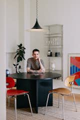 Nick photographed in his dining room.