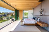 The upper level houses the bedrooms, including a master bedroom suite. 