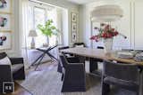 Dining Room, Table, Table Lighting, Chair, Dark Hardwood Floor, Pendant Lighting, Ceiling Lighting, Accent Lighting, and Lamps DINING   Photo 5 of 15 in SURREY OAKS by River Brook LLC
