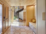 Entry facing stair