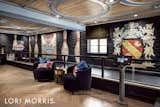 All this glamour culminates well beyond the clients’ leisure and culinary expectations, when their dream is fully realized with the customized, regulation bowling alley, complete with a fully automated scoring system and hand painted wall mural.