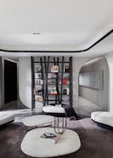 Living Room, Bookcase, and Coffee Tables  Photo 9 of 34 in Shui on Lake Ville V by Superorganism Architects by DW