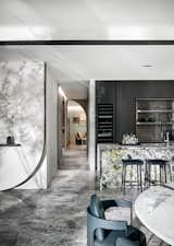 Kitchen and Marble Counter  Photo 13 of 34 in Shui on Lake Ville V by Superorganism Architects by DW