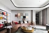 Living Room, Sofa, and Coffee Tables  Photo 18 of 34 in Shui on Lake Ville V by Superorganism Architects by DW