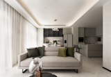 Living Room and Sofa  Photo 7 of 26 in Xirui Chunqiu Apartment by Wang Rui by DW