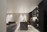 Living Room, Recessed Lighting, and Sofa  Photo 18 of 26 in Xirui Chunqiu Apartment by Wang Rui by DW