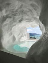 Bath Room  Photo 11 of 19 in Miyue · Blue & White Cliffside Resort by DW
