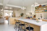 Open View of the Kitchen towards Dining and Living Area