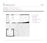 Floor plan of Off-Grid Inn, Unit 2 by Danny Lindstrom
