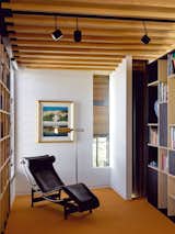Office, Bookcase, Chair, Lamps, and Study Room Type Study  Photo 10 of 12 in East Room House by Aristotle Safralidis
