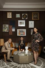 From left to right :
Ricky Guna Kusuma - Adianto Salim - Angie Tjisnoyo