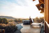 Small patio with big views.
