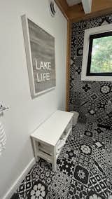Bath Room and Tile Counter  Photo 7 of 17 in Dobrijevic Cottage - Muskoka by Michael Dobrijevic