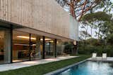 Outdoor, Swimming Pools, Tubs, Shower, Concrete Patio, Porch, Deck, and Wood Patio, Porch, Deck  Photo 3 of 24 in FRI's house by Agence Brengues Le Pavec architectes