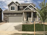 The home's craftsman-inspired exterior.