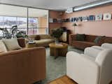 Luscious fabrics and earthy hues transformed the meeting room.