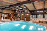 Indoor pool and whirlpool oasis for year-round tropical enjoyment