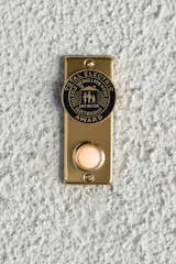 The owners have gone to great lengths to recapture the spirit of the Electri-Living demonstration house including finding this NOS vintage doorbell offered to Gold Medallion homes.