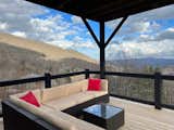 Generous deck with outdoor seating