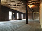 The original Tobacco Warehouse attic had a ceiling height of seven (7) feet !