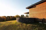 Exterior, Wood Siding Material, Flat RoofLine, and House Building Type exterior shot  Photo 19 of 20 in Hudson Woods Pool House by Matt Kowalewski