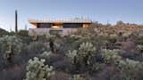 Exterior, House Building Type, Metal Siding Material, Metal Roof Material, and Flat RoofLine  Photo 7 of 20 in Hidden Valley Desert House by Matt Kowalewski