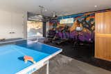 Home gym and pin-pong table 