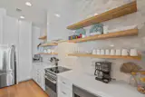 Kitchen with modern appliances 