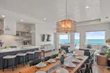 Dining room with a view