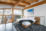 Bedroom, Bed, and Ceiling Lighting Bedroom with stunning mountain views   Photo 7 of 17 in Winter Chateau in Vail Valley by Matt Kowalewski