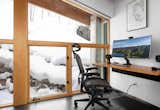Office, Desk, and Chair State-of-the-art workspace   Photo 15 of 17 in Winter Chateau in Vail Valley by Matt Kowalewski
