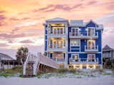 Exterior, Beach House Building Type, and House Building Type Aerial view of home exterior   Photo 3 of 13 in Modern Retreat on Surfside Beach by Matt Kowalewski