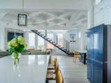 Fully-stocked kitchen with modern appliances