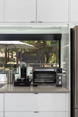 Modern appliances in kitchen 