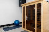 Sauna in home gym
