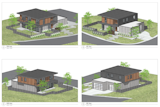 The beautiful, modern design generously created by our architect.