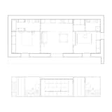 Plan and section   Photo 12 of 12 in House T by Giuseppe Parisi