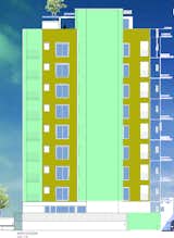 PC-14:  North Elevation.