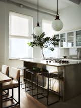 View of the kitchen 