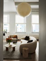 View of the Living Area from the bedroom hall