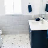 Bathroom with heated floors