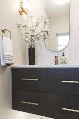 Main level powder room