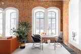 the first floor. manager's space  Photo 11 of 24 in The developers's office in a historic power station by Brusnika Design