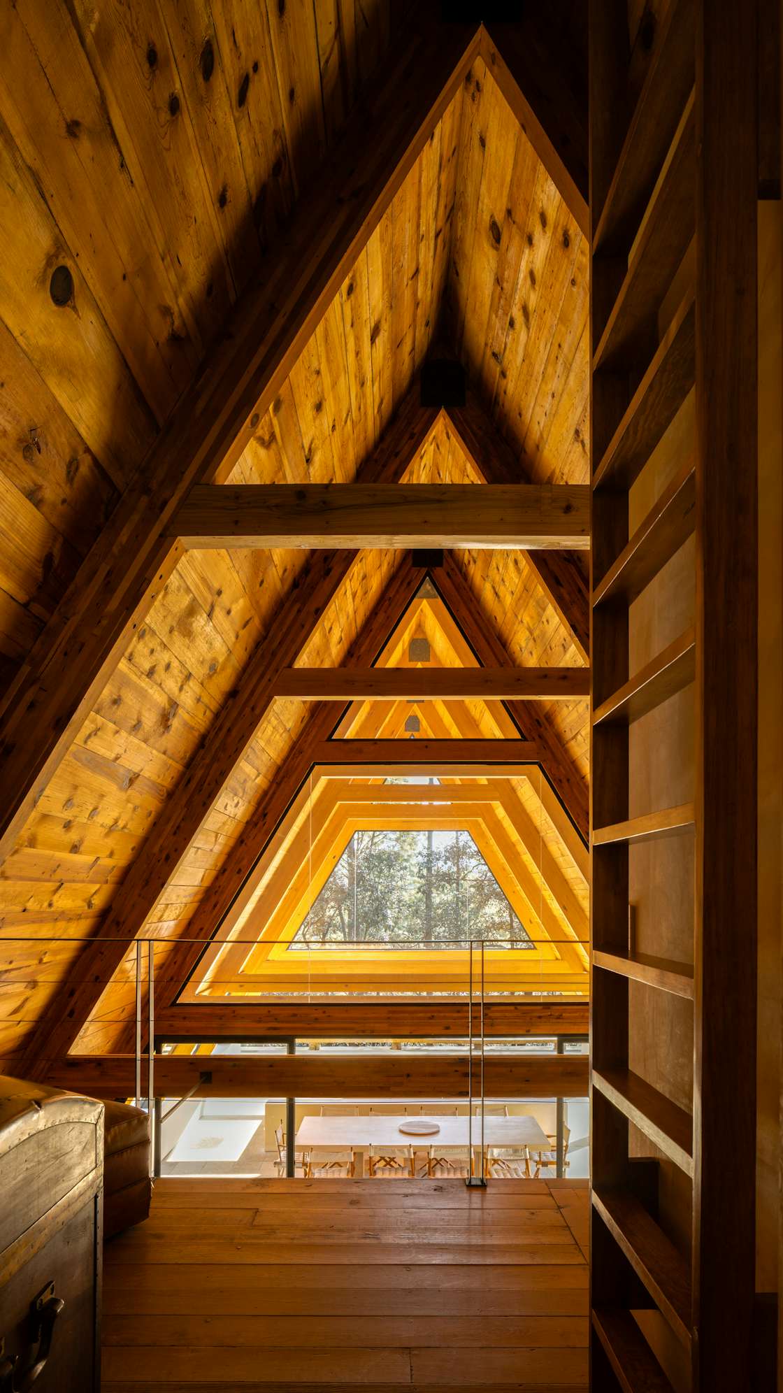 Photo 8 of 23 in This Refined Getaway Started as a Rustic A-Frame With ...