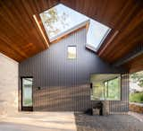 Courtyard House by Murray Legge Architecture Covered Atrium